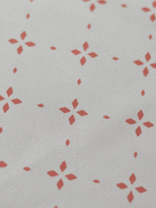 Multicolor Printed Polycotton Table Runner with Hand Tassels, 12x84inch