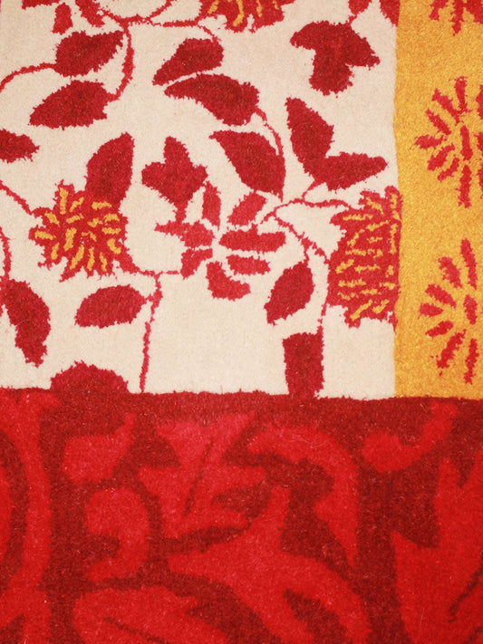 Carpet Hand Tufted 100% Woollen Multi Color - 3ft X 5ft