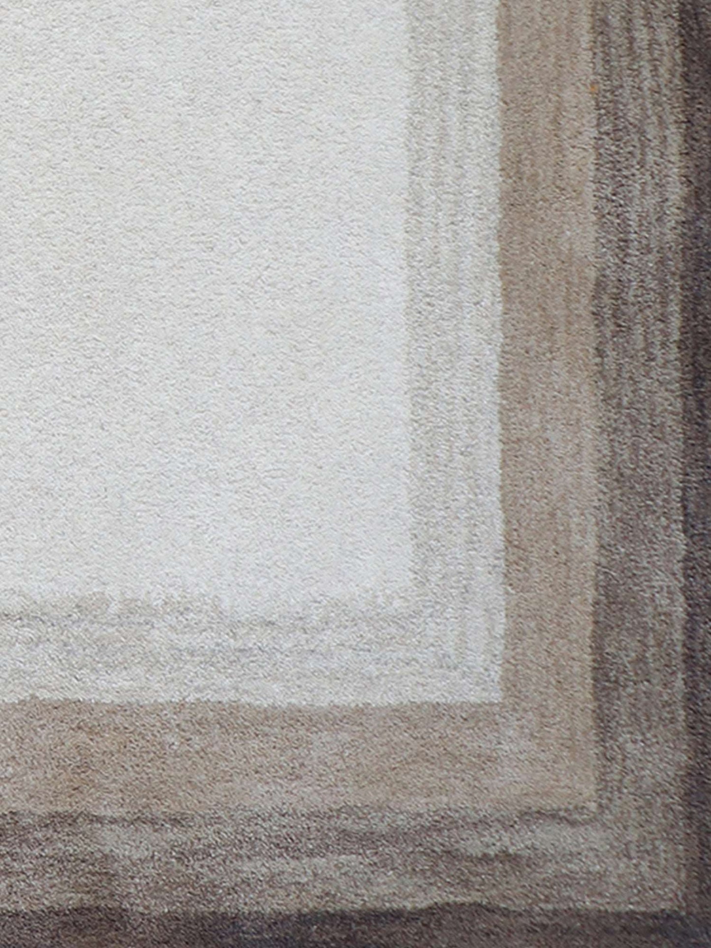 Carpet Hand Tufted 100% Woollen Mushroom Ombre - 4ft X 6ft