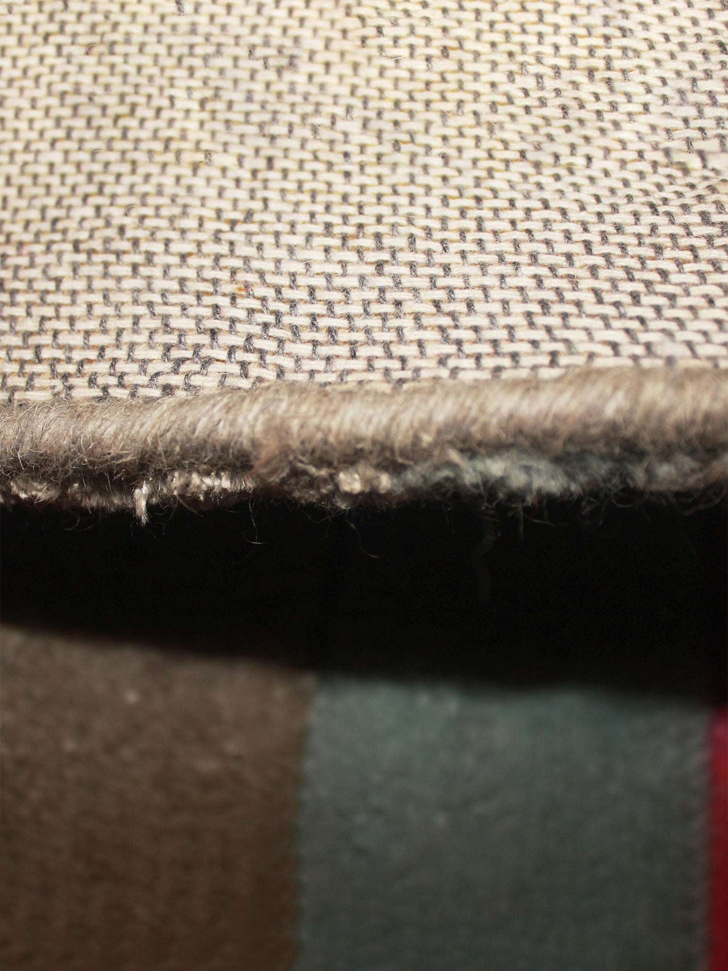 Carpet Hand Tufted 100% Woollen Grey Pink Kids/Pencil - 3ft X 5ft