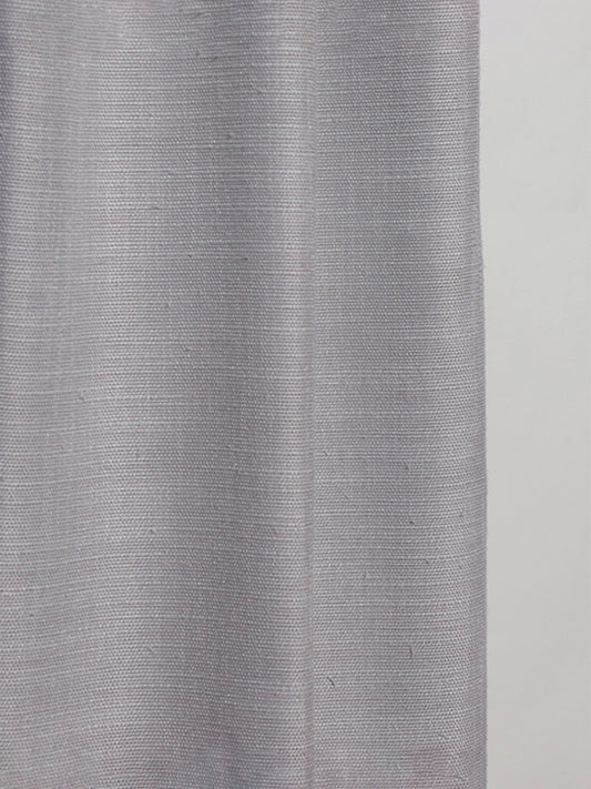 Door Curtain | Hidden Loops | Premium Cotton Fabric | 54 Inch x 84 Inch | Solid Grey