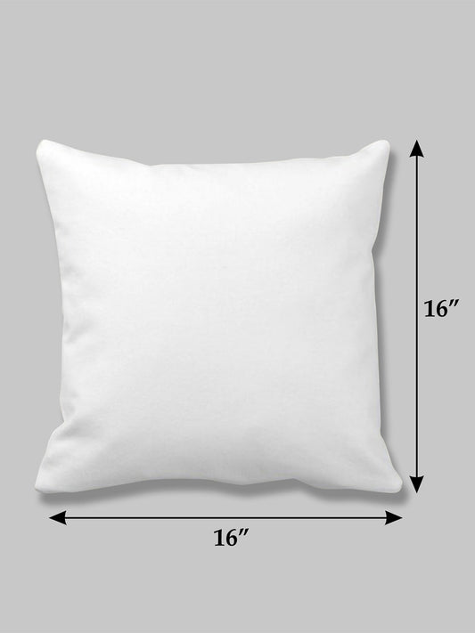 White Polyster Microfiber 16"x16" Cushion Insert