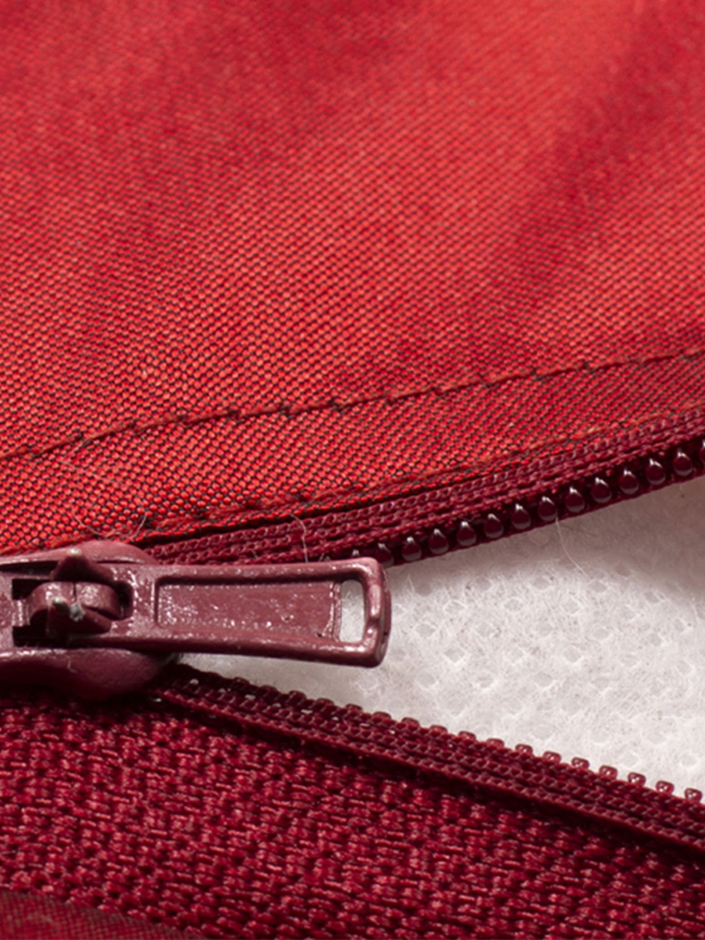 Reversable Pleated Cushion Cover | Posh Red | Standard 16 Inch x 16 Inch | Durable Polyester