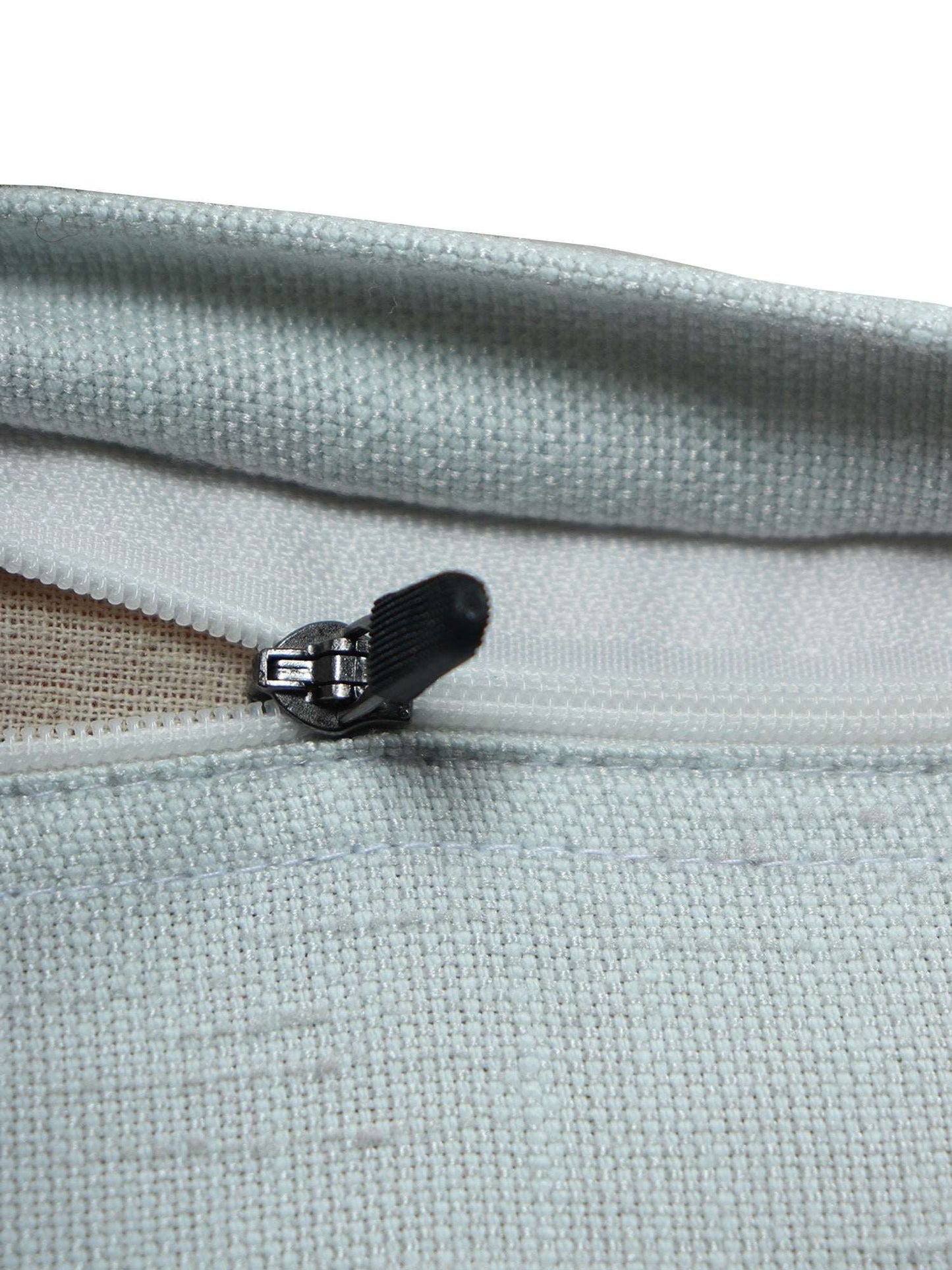 ZEBA World Hand Embroidered Cushion Cover - Luxe Collection | Sofa, Bedroom, Couch | Polycanvas Floral Print with Embroidery and Lace - Multicolor - 16x16 inch (40x40 cms) (Pack of 1)