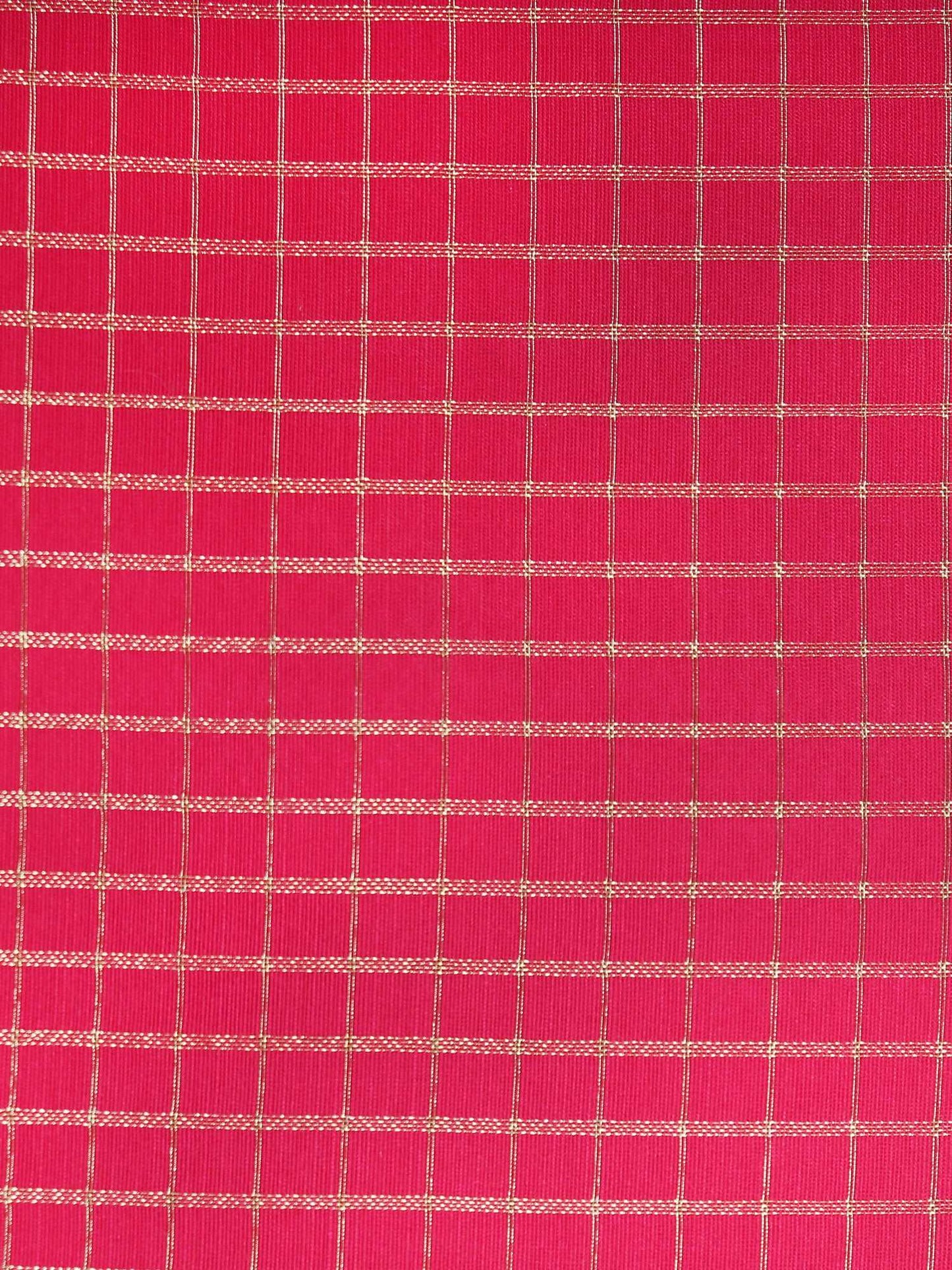 Cushion Cover for Sofa, Bed Varanasi Silk Cord Piping | Pink - 16x16in(40x40cm) (Pack of 1)