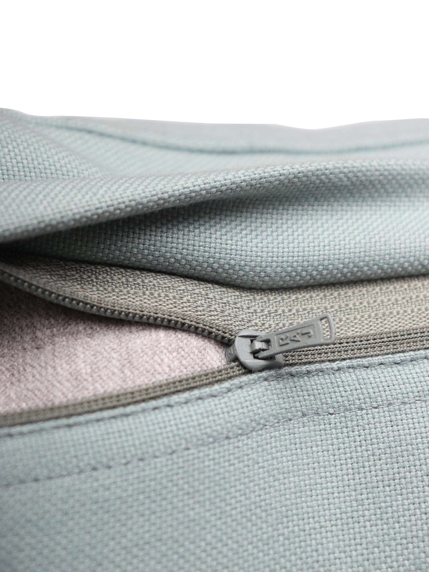 Cushion Cover Cotton Aari with Hand Embroidery and Border Floral Grey - 16inches X 16inches