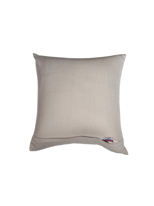 Multicolor Birds on Tree Cushion Cover - 16x16 inch Polycanvas | Nature Print Home Decor
