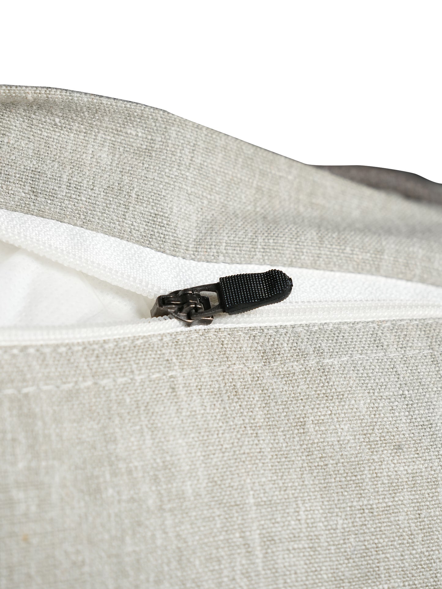 Polyester Blend Cushion Cover-Grey |Hand and Machine Embroidered|16x16 inch, set of 1