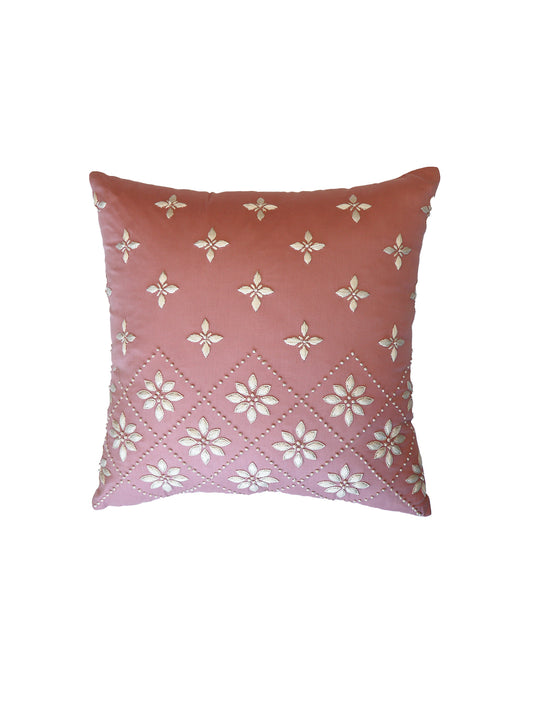 Hand Embroidery Cushion Cover | Starry Design - Cotton 16 x 16inches