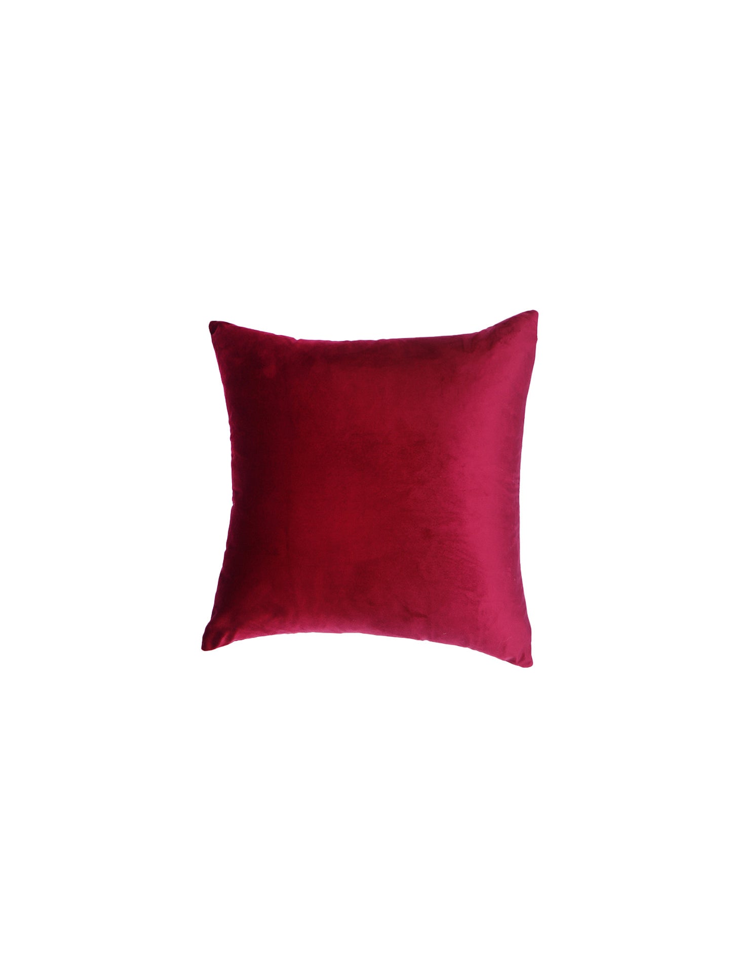 Hand Embroidered Pichwai Cushion Cover with Digital Print | Embellished Velvet 18x18 Inches
