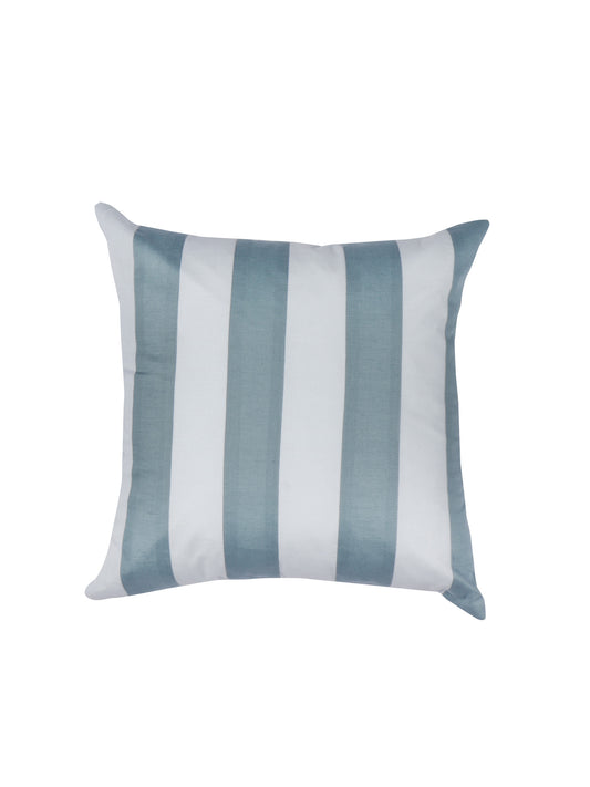 Linen Cushion Cover – Light Blue, Patch Work 16x16 inch Set of 1