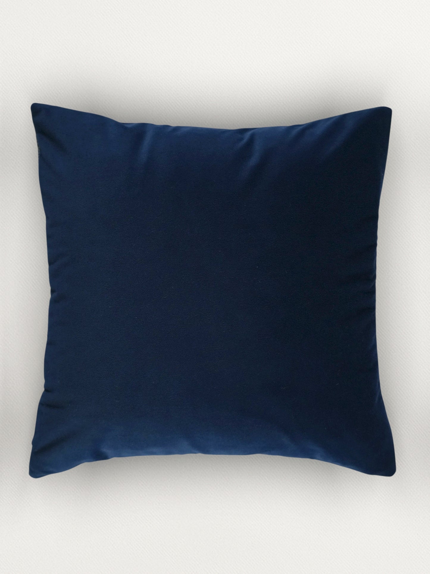 Zari Embroidered Cushion Cover 16 Inch x 16 Inch | Velvet