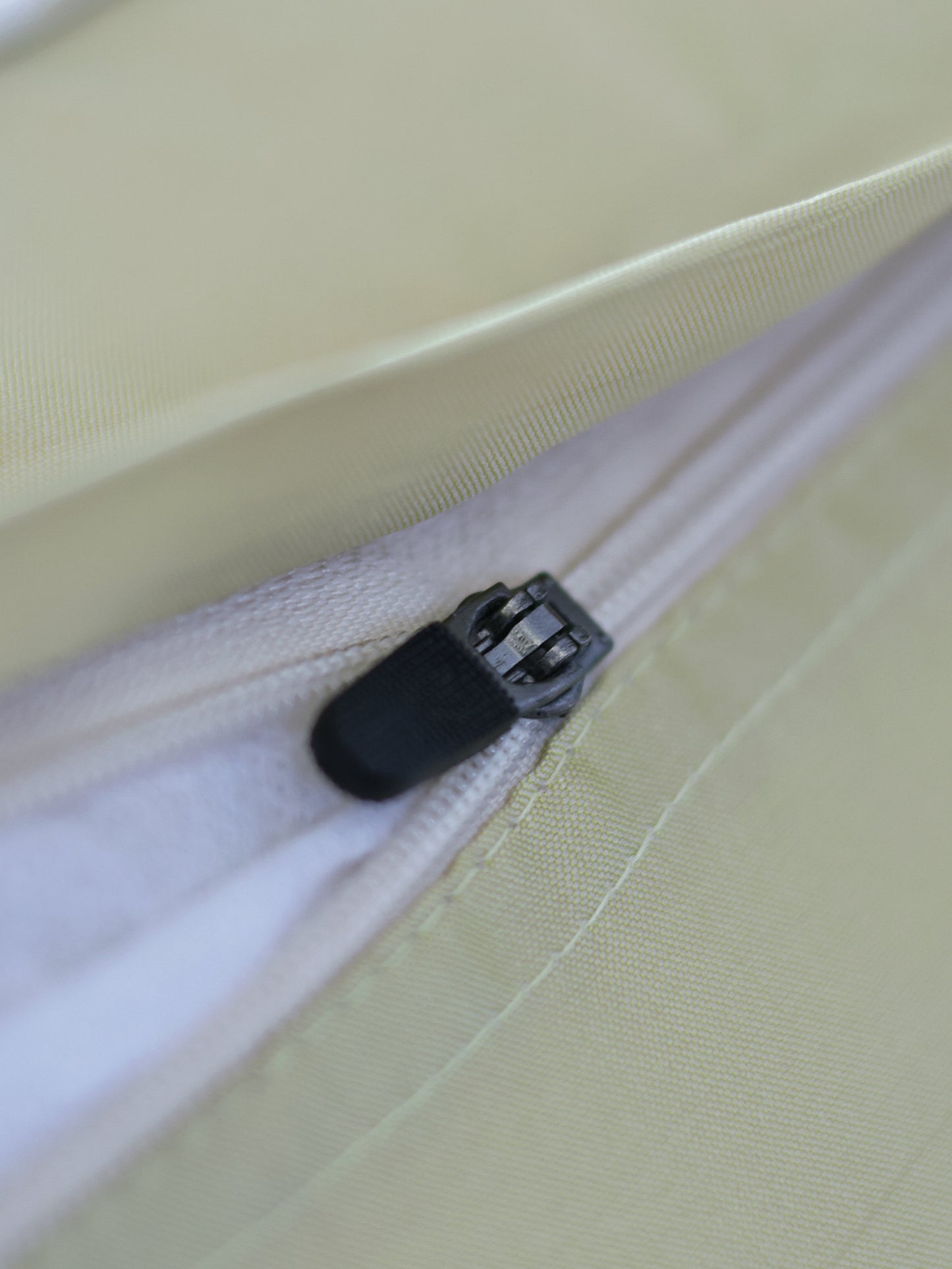 Polycotton Embroidered Cushion Cover 16 Inch x 16 Inch | Cord piping | Cream