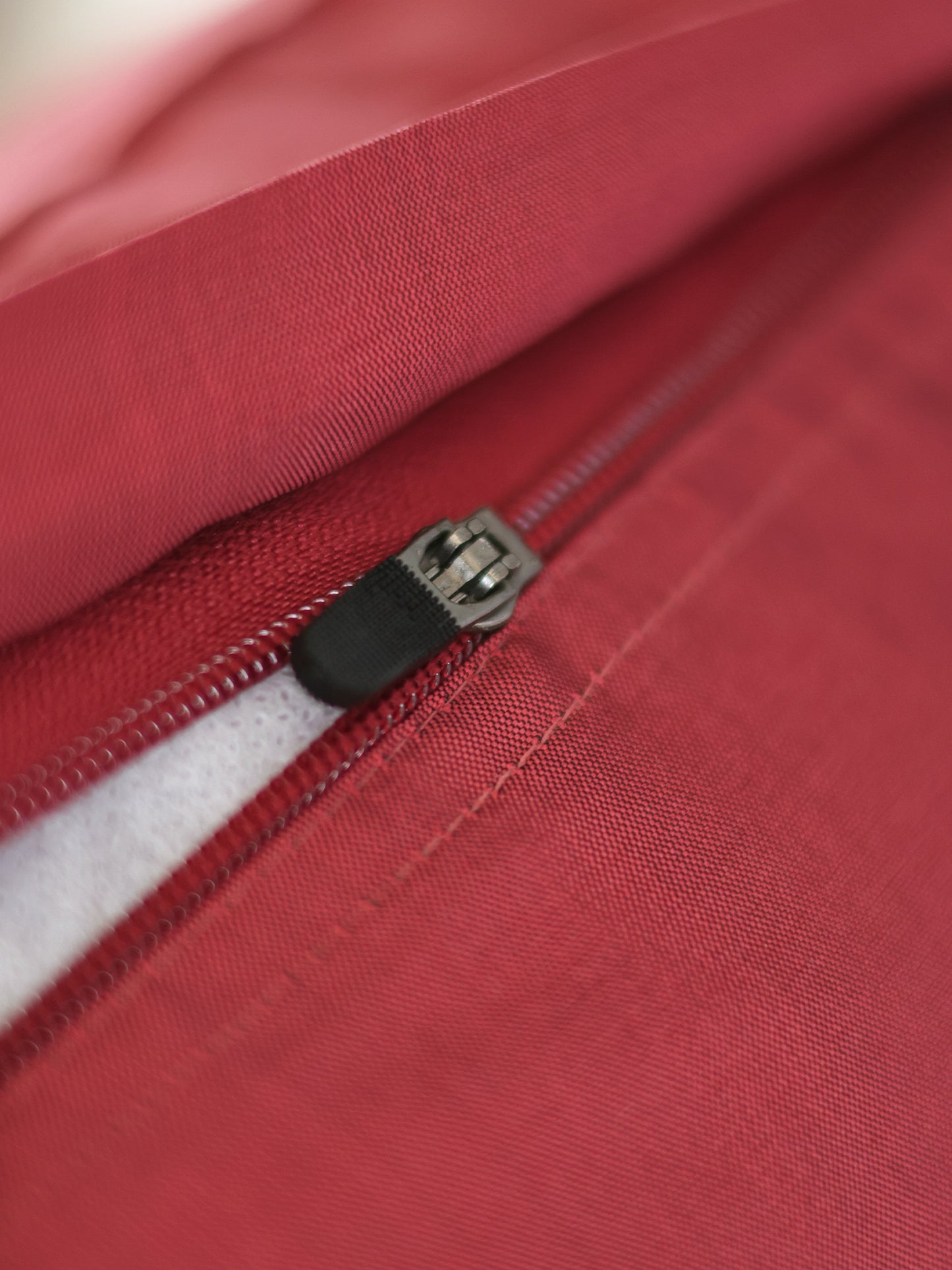 Embroidered 100% Polyester Cushion Cover | 16 Inch x 16 Inch | Coral