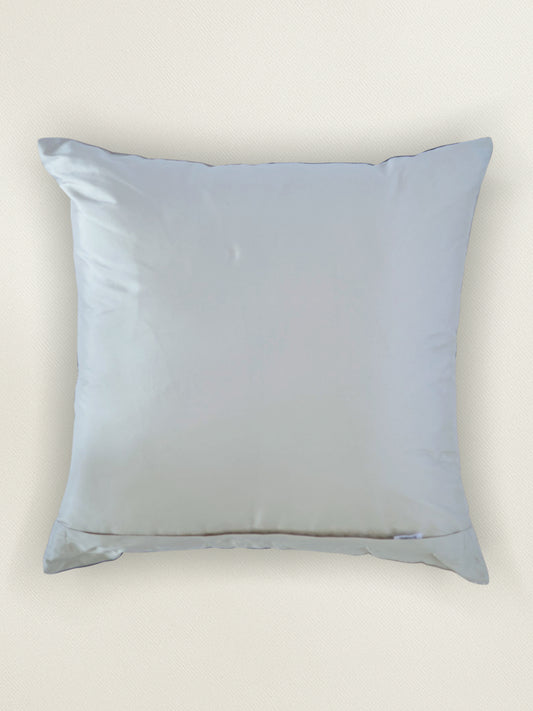 Embroidered Patchwork Cushion Cover 16 Inch x 16 Inch