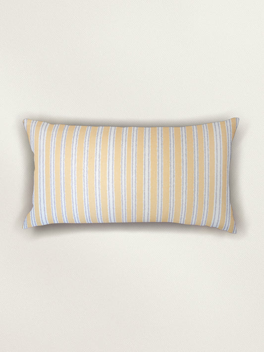 Floral Embroidered Reversible | 12 x 22 inch | Spring Summer Cushion Cover