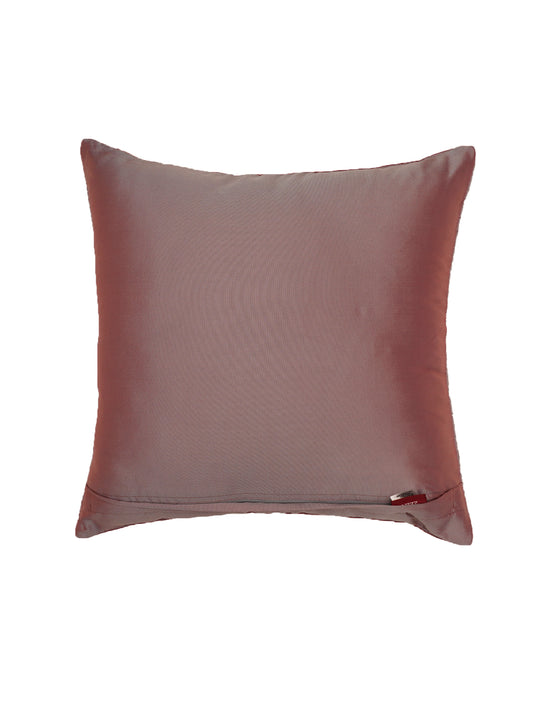 Diamond Quilted | Solid | Rose Pink | 100% Polyester | 16 Inch x 16 Inch | Cushion Cover