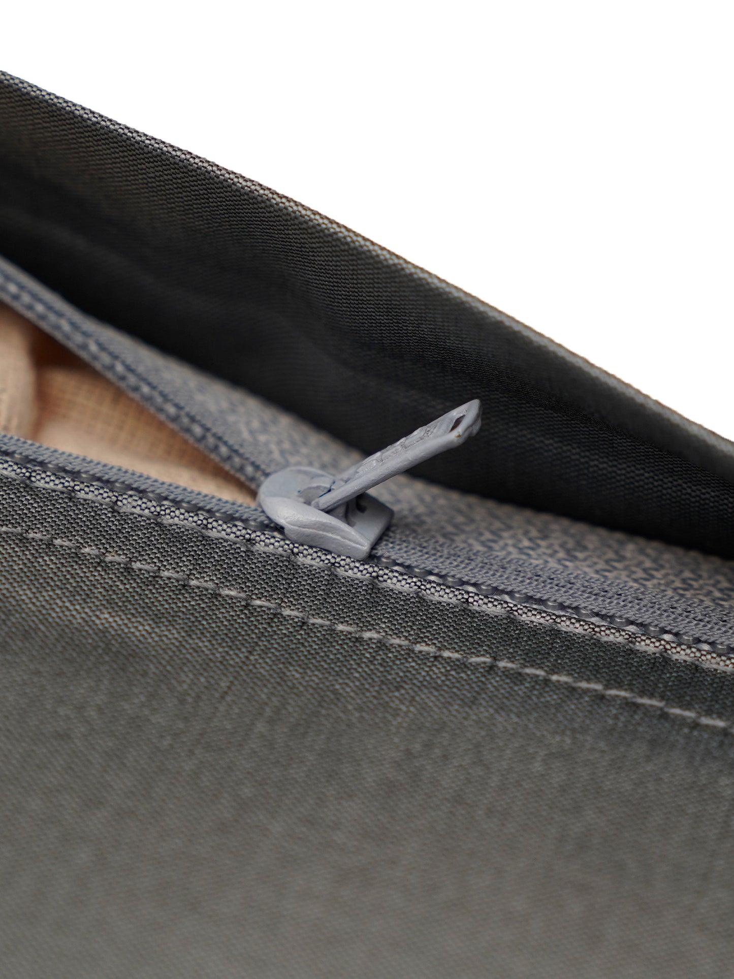 Flat Border Piping Polyester Cushion Cover | 16 Inch x 16 Inch | Grey & Black