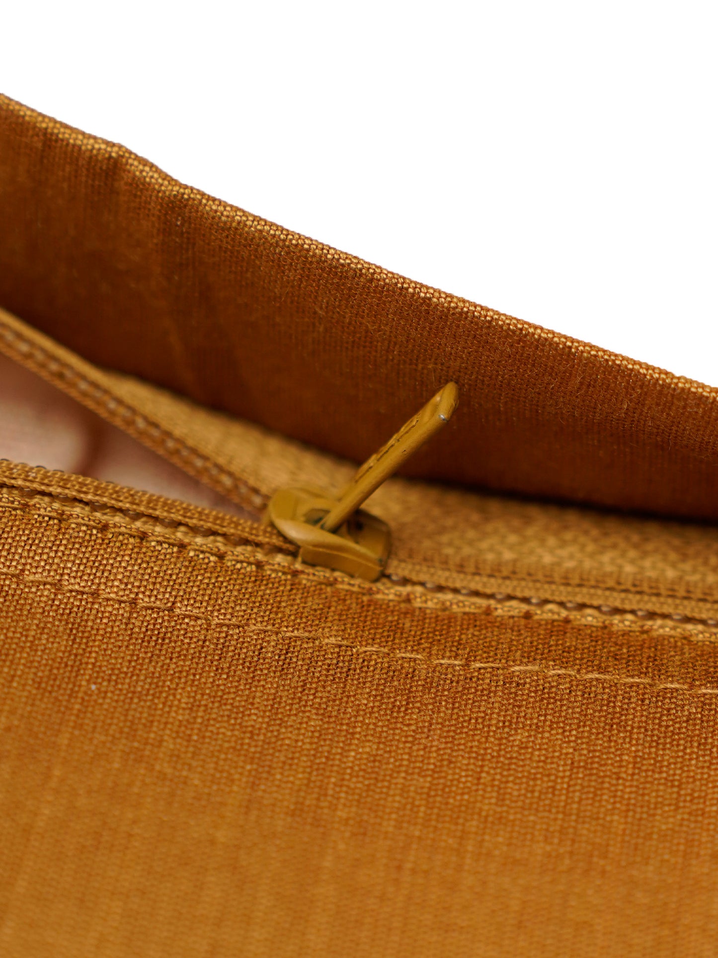 Embroidered Brown Motif | 18 Karat Golden Cushion Cover | Standard 16 Inch x 16 Inch | Durable Polyester Fabric
