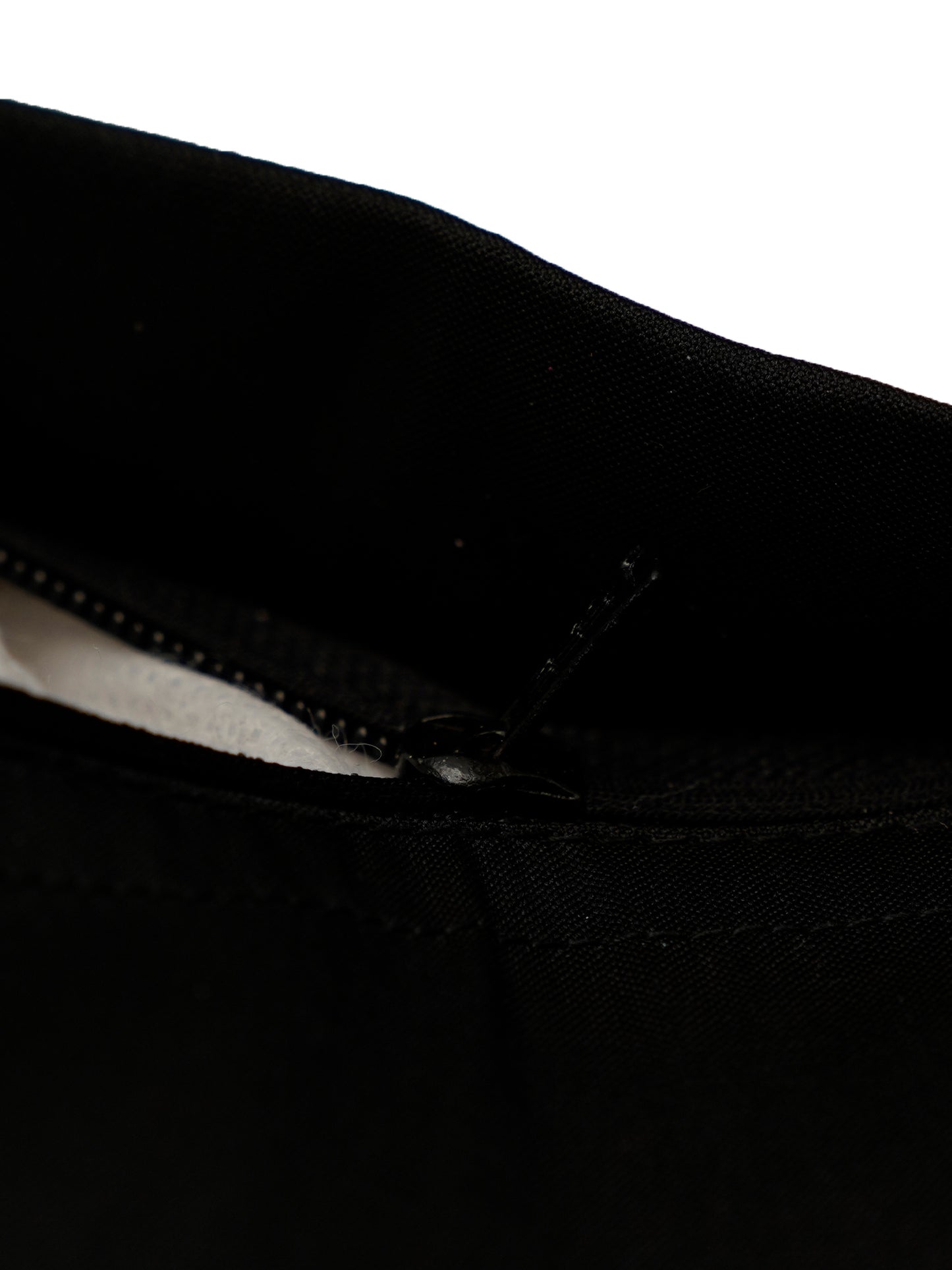 Embroidered Silver Motif | Pitch Black Cushion Cover | Standard 16 Inch x 16 Inch | Durable Polyester Fabric