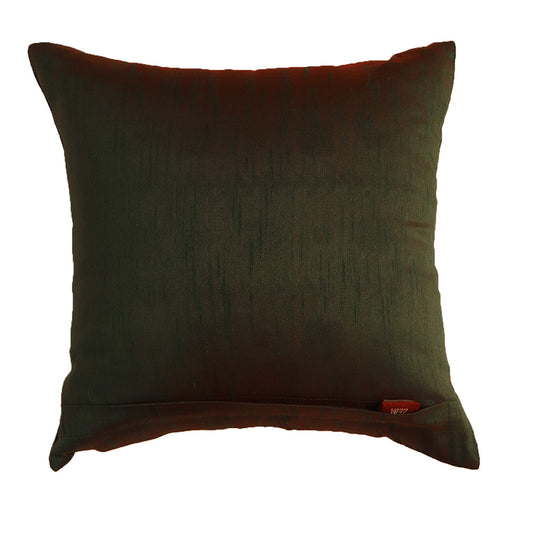 Cushion Cover Printed Poly Canvas Contemporary Red Blue - 16" X 16"