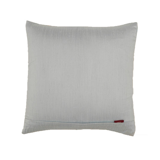 Cushion Cover Poly-Canvas Abstract Green Blue | 16" X 16" Inch