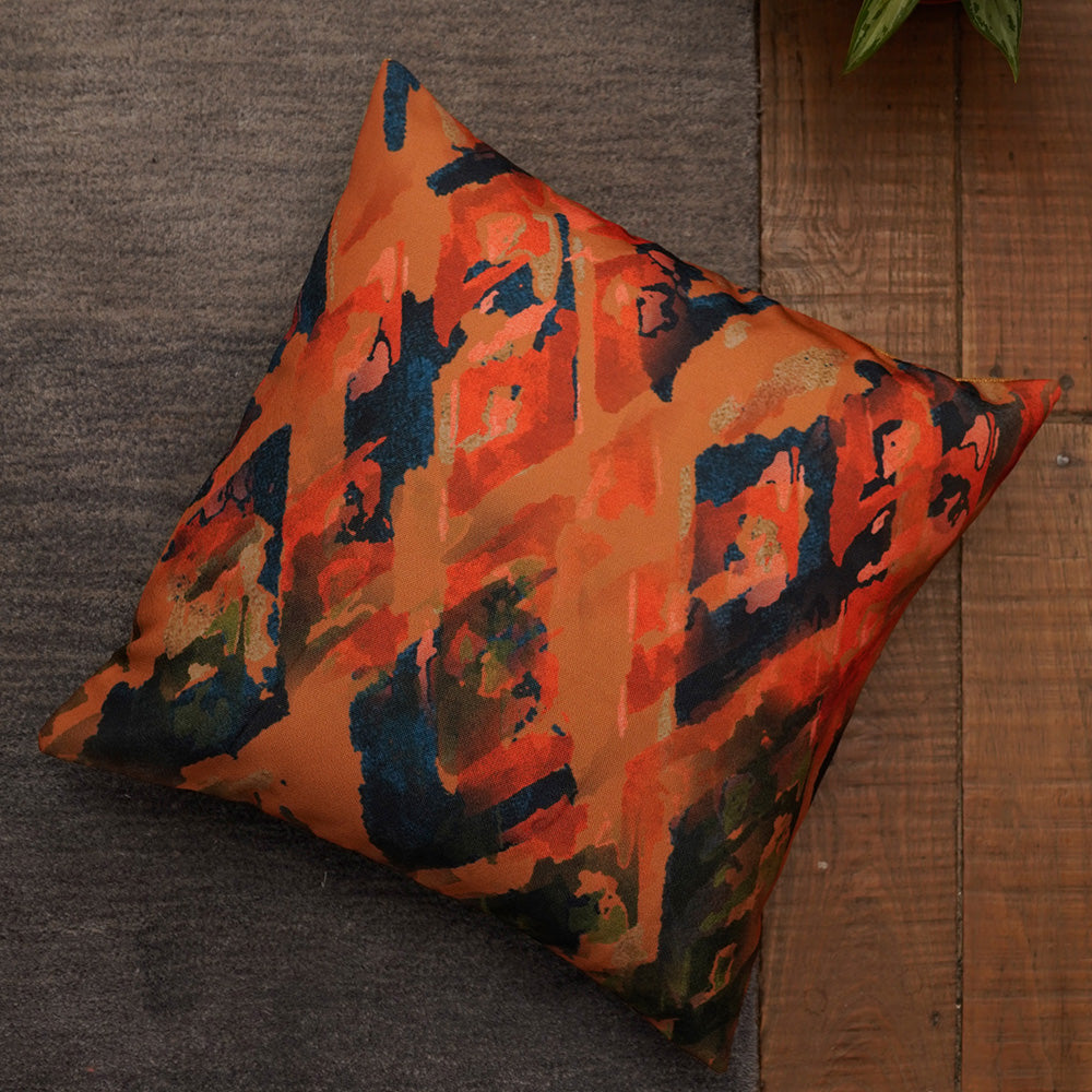 Cushion Cover Polycanvas Paisley Multi - 16" X 16"