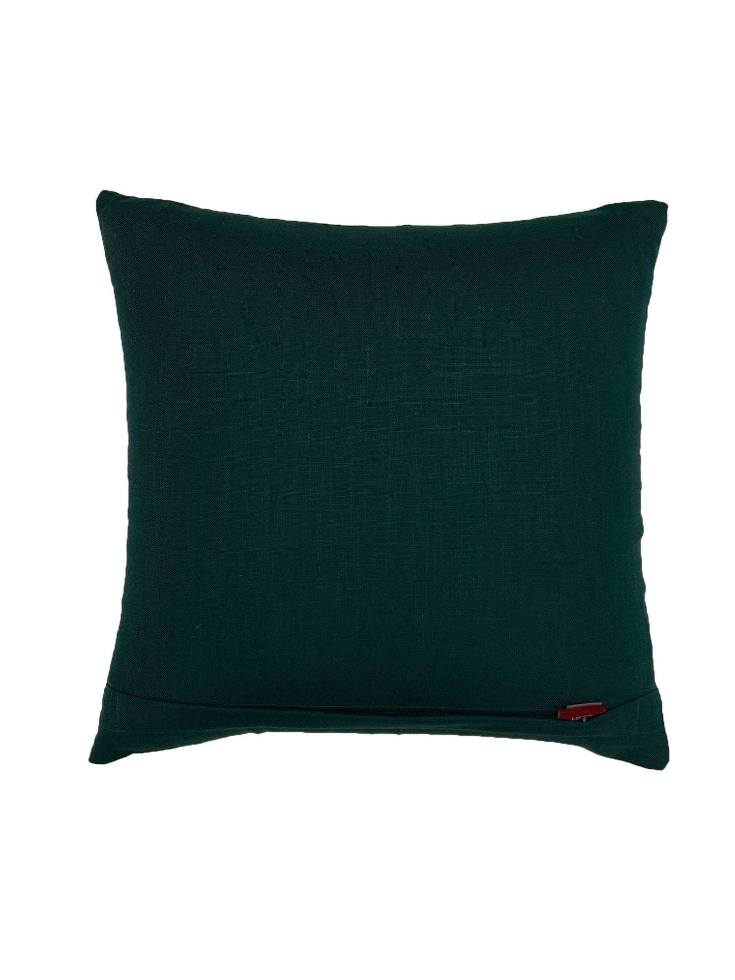 Cushion Cover Polycanvas PeacockMulti - 16" X 16"