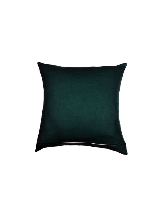 Cushion Cover with Motif Printed - Polycanvas | Blue - 16x16in