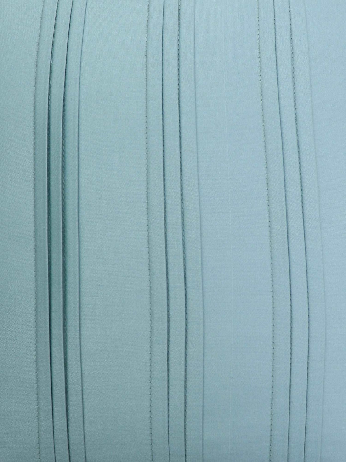 Cushion Cover 100% Cotton 520tc Pleated Light Green - 16"X16"