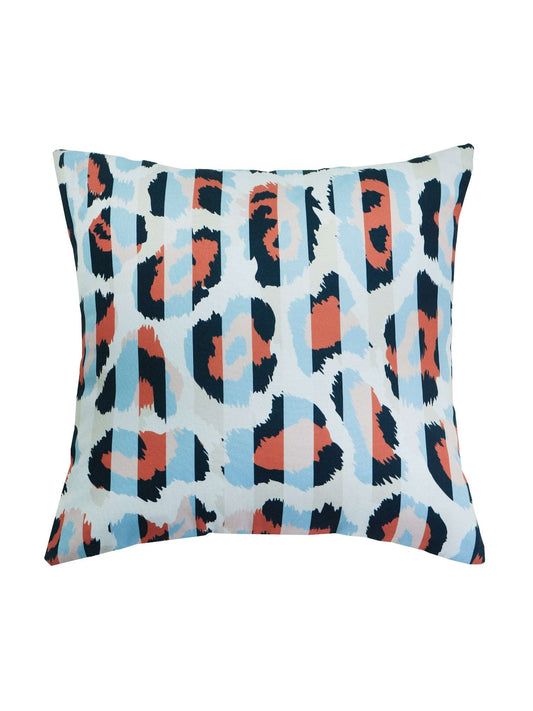 Cushion Cover Poly Canvas Embroidered Multi - 16"X16"