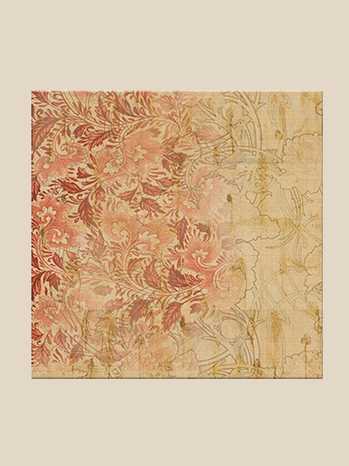 Floral Printed Wall Art 24 inch x 24 inch