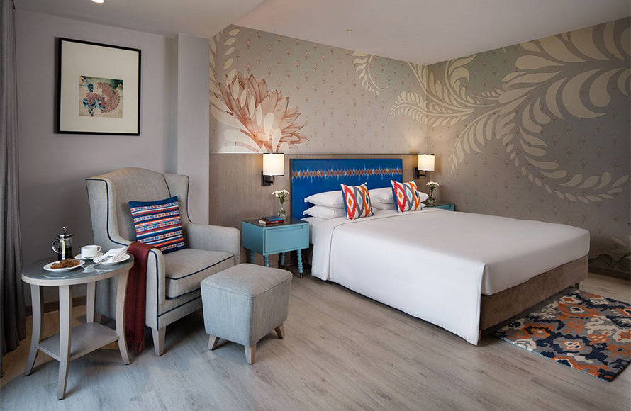 Bedroom from Taj Crown Hotel in Bhubaneshwar