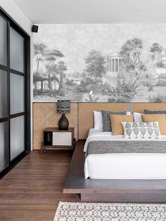 Wallpaper Non Woven/Canvas - Grizzlies (1 sqft)