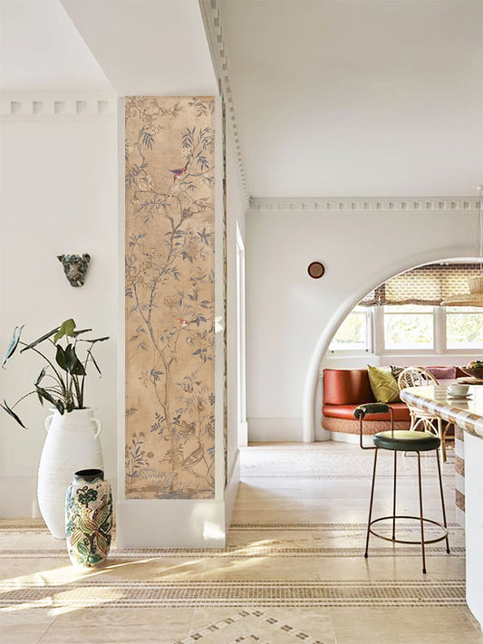 Wallpaper Non Woven/Canvas - Silent Hour (1 sqft)