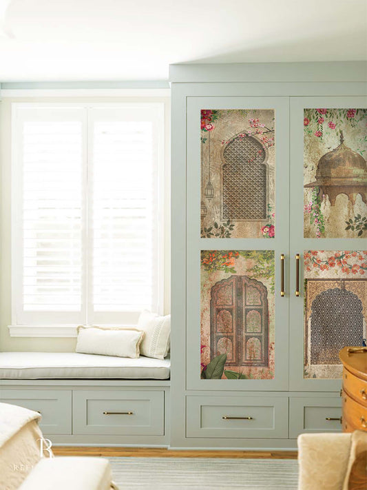 Wallpaper Non Woven/Canvas - Mughal Dwaar (1 sqft)