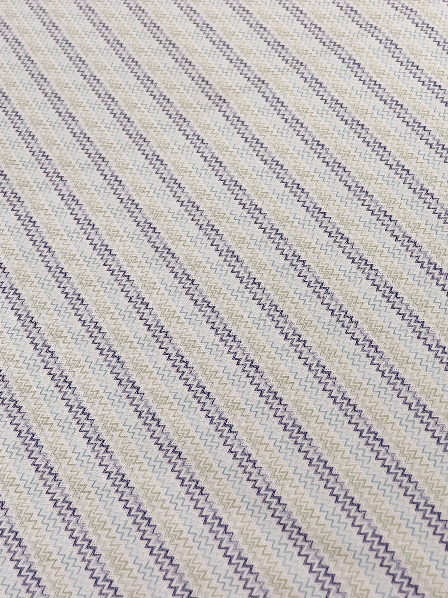 Bed Cover With 2 Pilllow Sham Self Textured Polyster Blend Green And Blue (90" X 108" ; Pillow - 17" X 27")