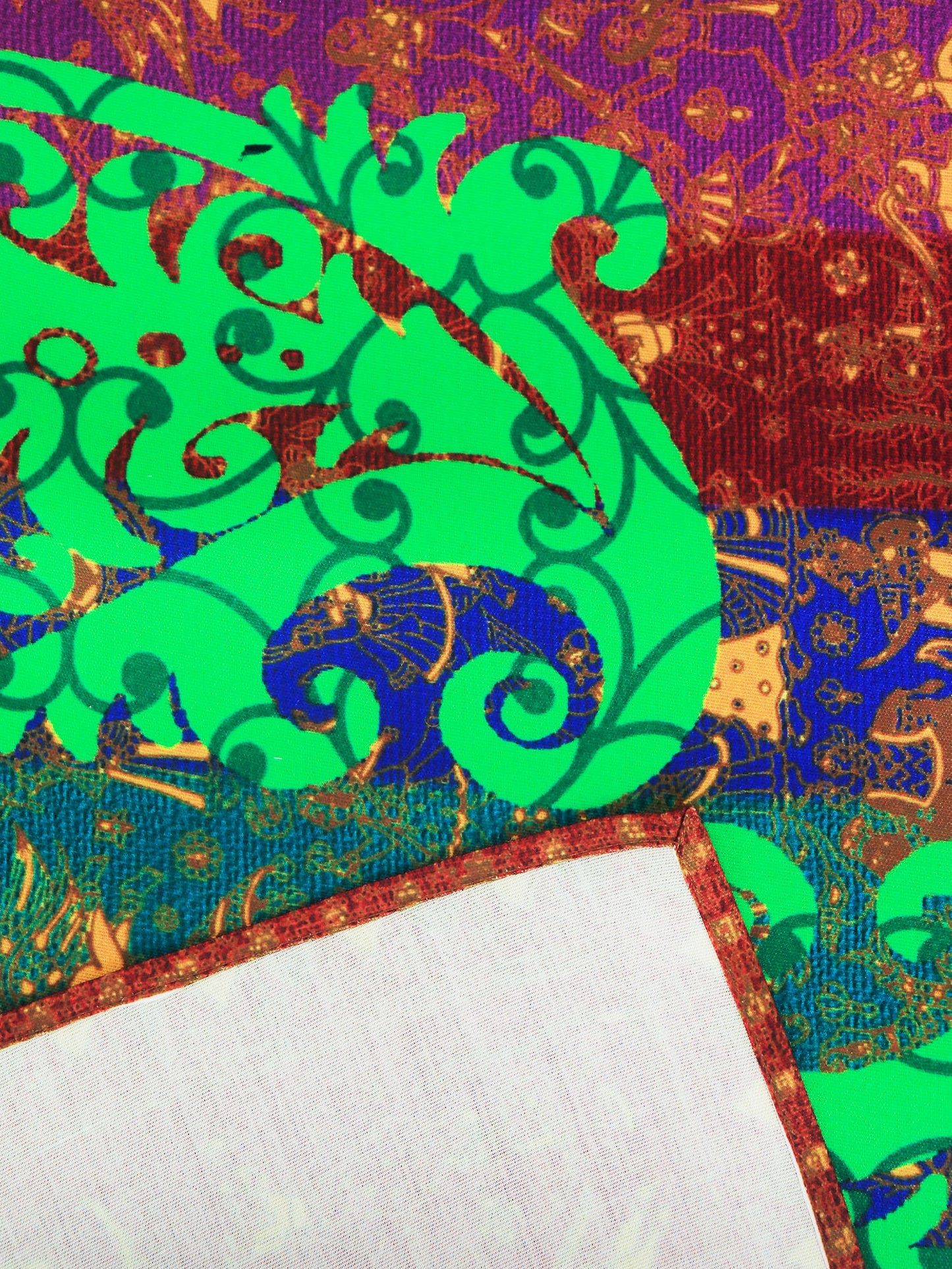 Table Runner Floral Digital print Multi - 12" X 84"