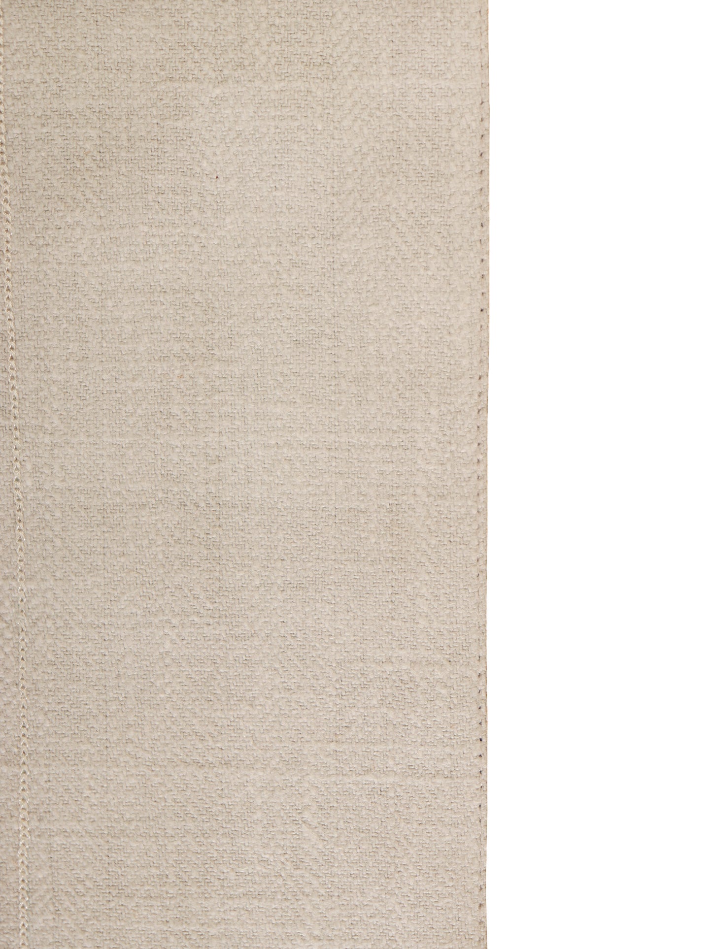 Table Runner Embroidered with Tassels | Grey - 12in X 84in