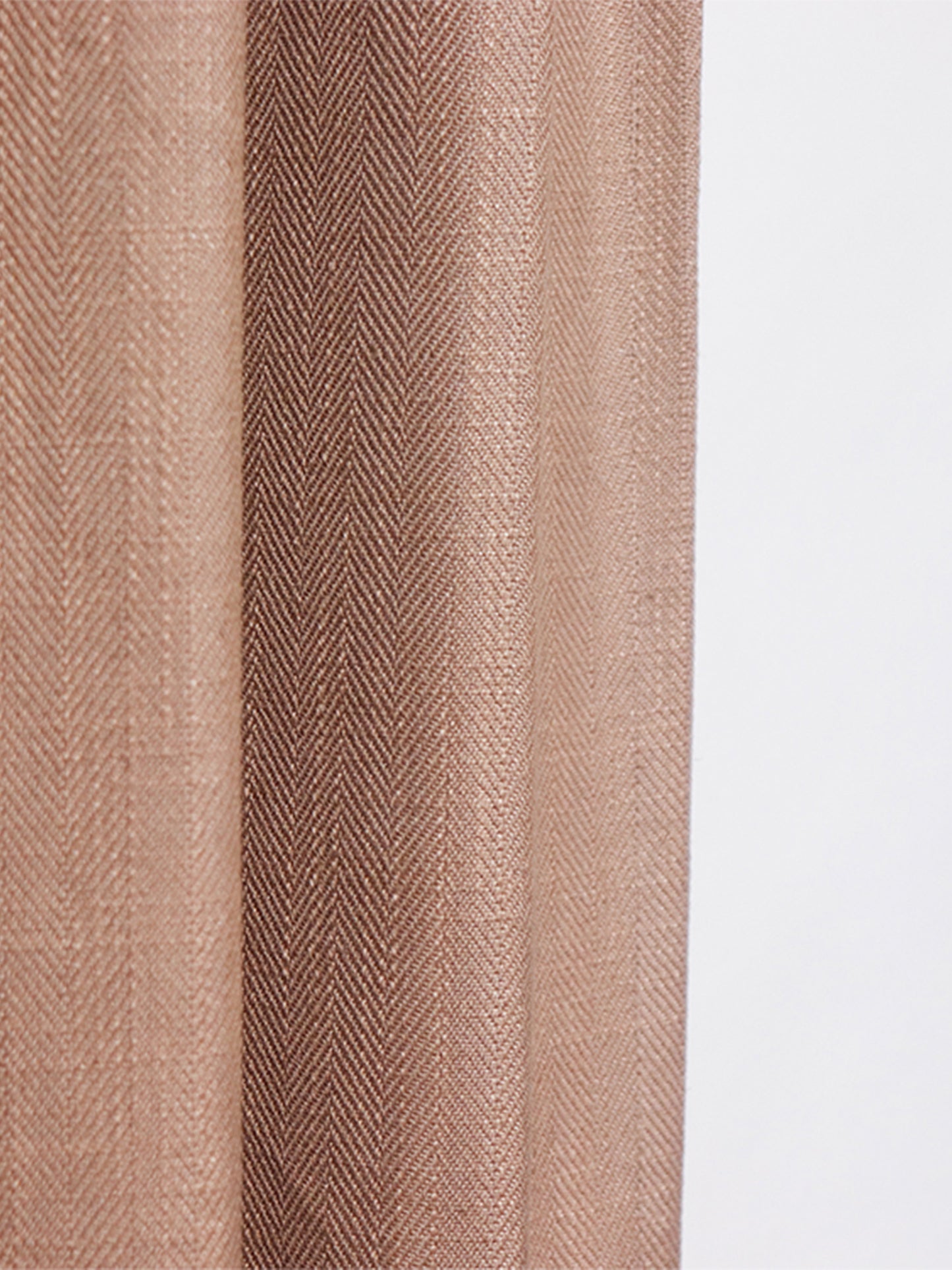 Brown Solid Room Darkening Long Door Curtain- 54"X84"