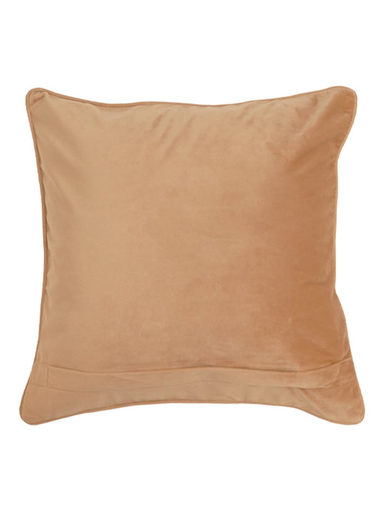 Cushion Cover Velvet Brown - 16"X 16"