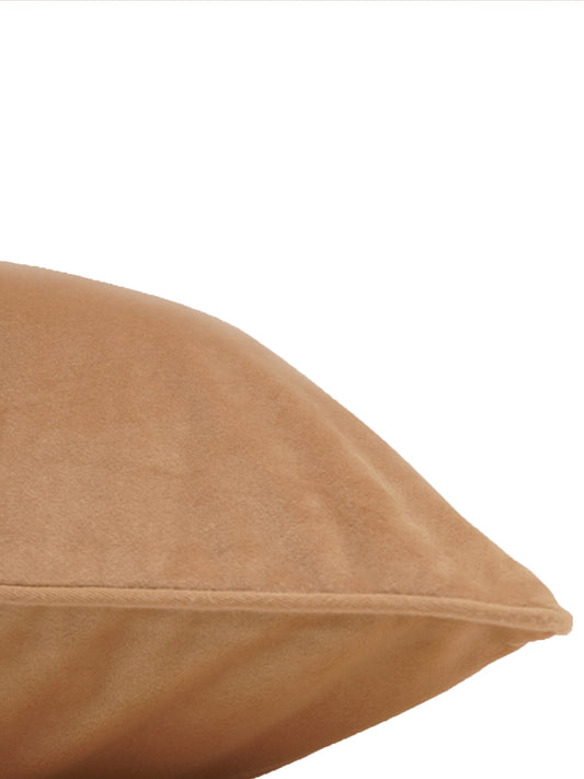 Cushion Cover Velvet Brown - 16"X 16"