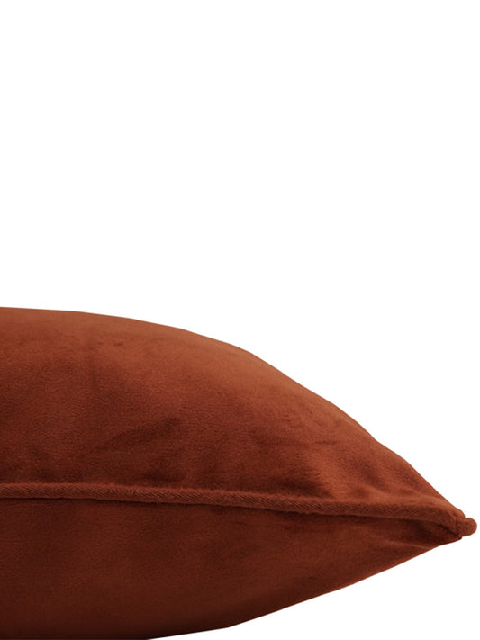 Cushion Cover Velvet Rust - 16" X 16"
