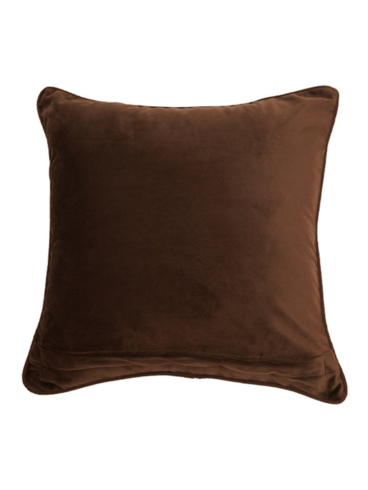 Cushion Cover Velvet Dark Grey - 16" X 16"