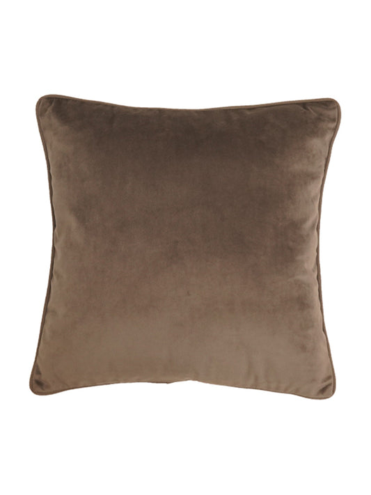 Cushion Cover Velvet Grey - 16" X 16"