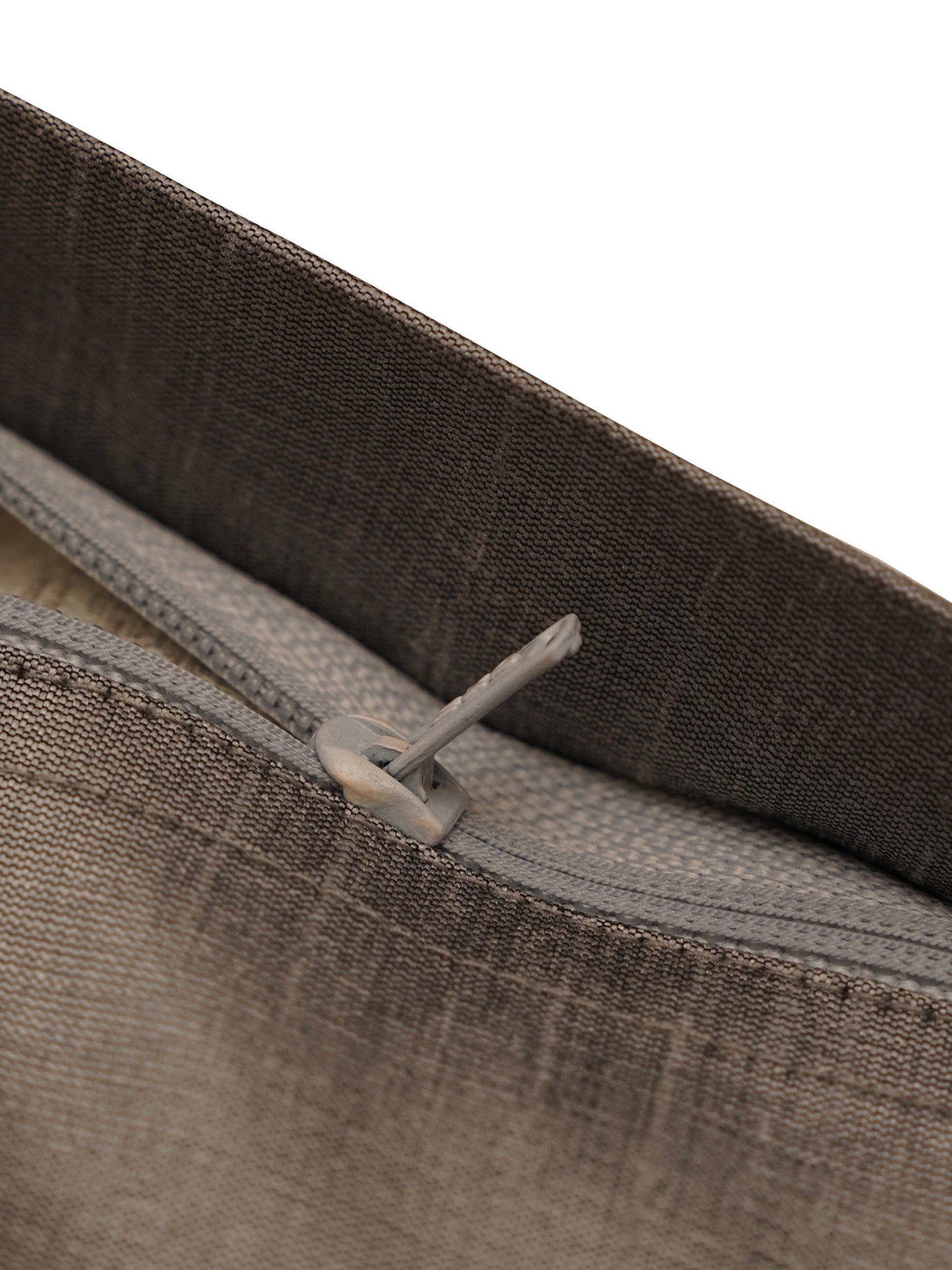 Technique Cushion Cover Polyester Shell Pin Tuck Grey - 16" X 16"