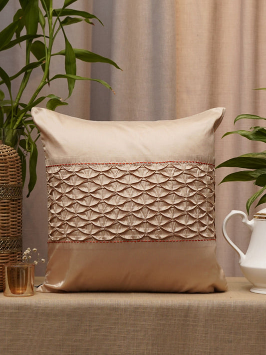 Technique Cushion Cover 100% Polyster Cream - 16" X 16"