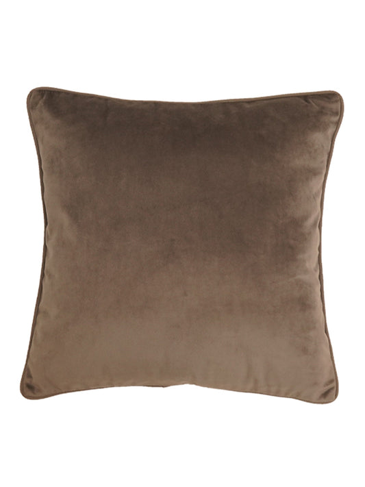 Cushion Cover Velvet Grey - 12" X 12"