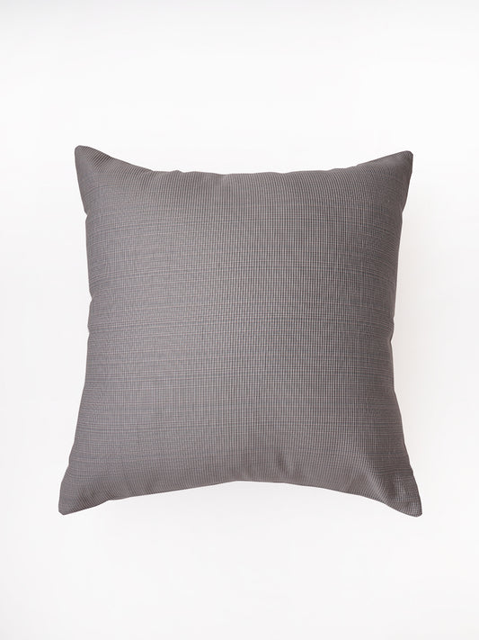 Cushion Cover Polyster Blend Self Textured Blue - 24"X24"