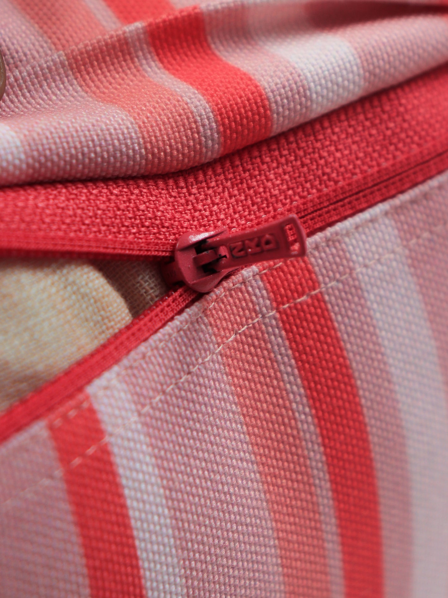 Embroidered Cushion Cover Flamingo with Digital print Green/Pink - 12" X 12"